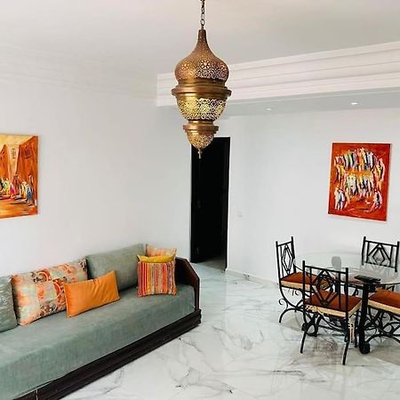 Charmant Appartement Avec Piscine 2Chambres Au Coeur De Gueliz Marrakesh Exteriör bild